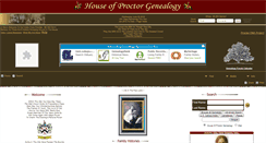 Desktop Screenshot of houseofproctor.org