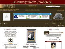 Tablet Screenshot of houseofproctor.org